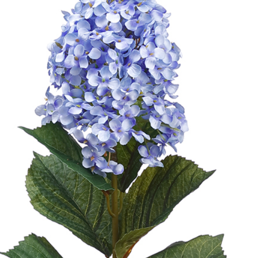 Box of 12 32.5" Oakleaf Hydrangea Spray Two Tone Blue