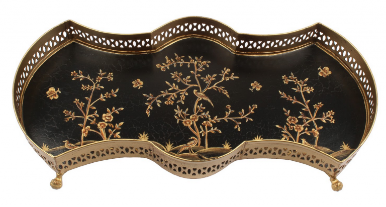 gold multiway dress Celine Mirrored Glass Vanity Tray – The Happy Home