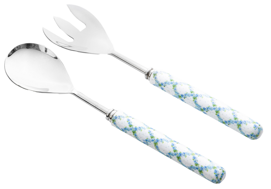 Hydrangea Salad Servers