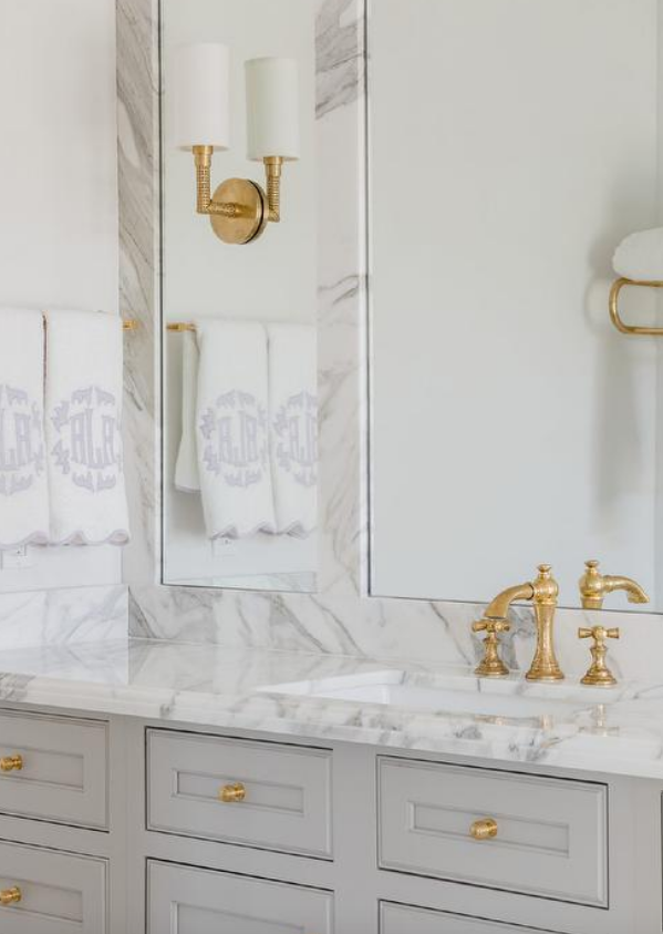 The lowdown on marble countertops in kitchens and bathrooms - The Enchanted  Home