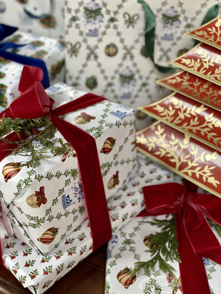 Our incredible giftwrap, new velvet ribbon and a giveaway! - The Enchanted  Home