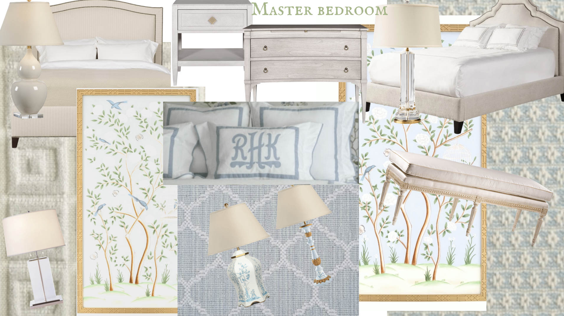Let’s design a dream house together- the master bedroom