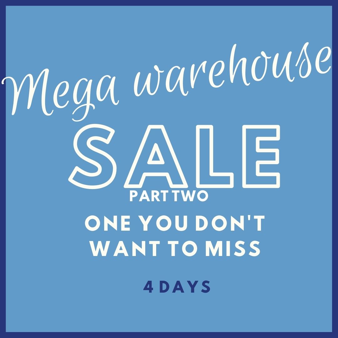 Warehouse sale take 2!