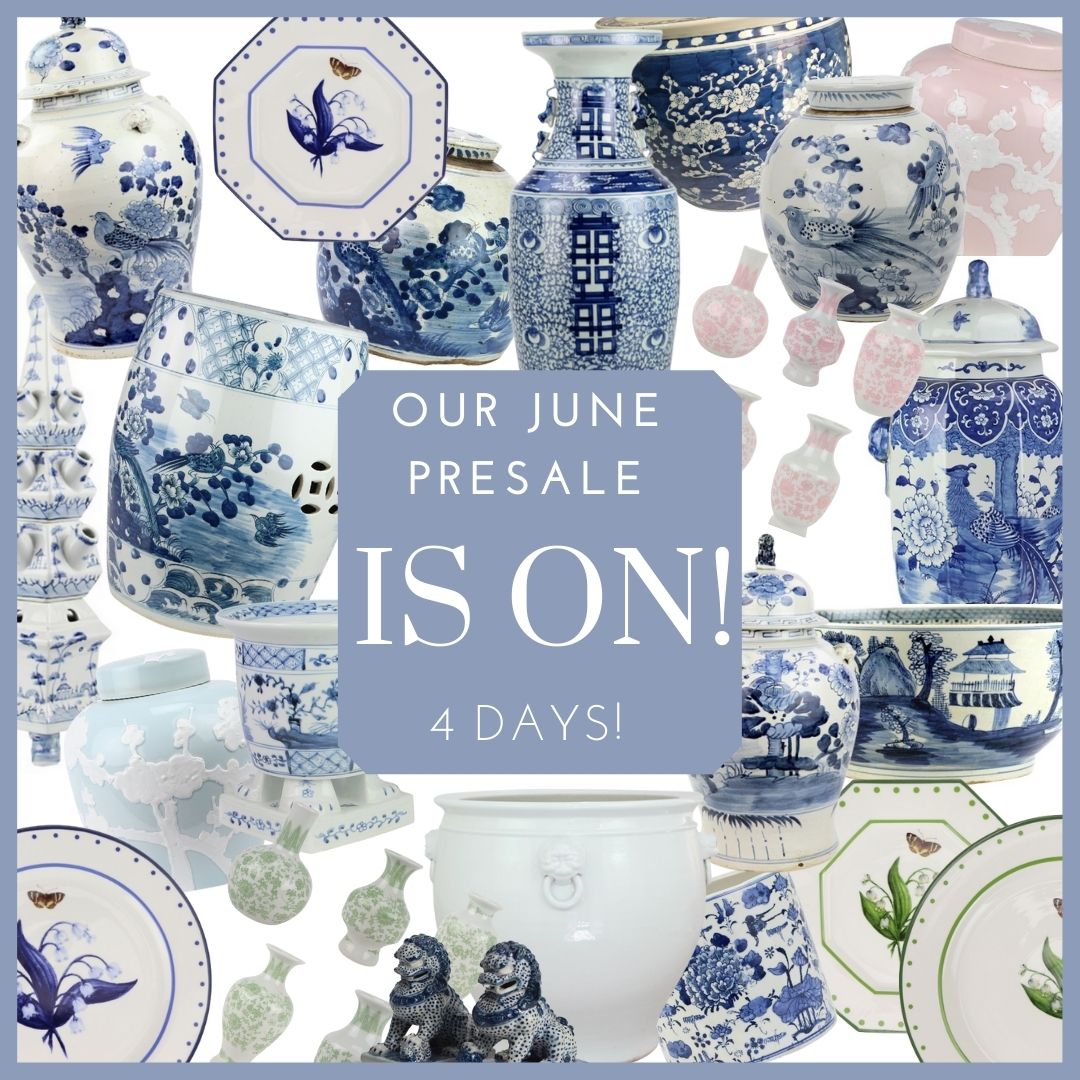 Our mega porcelain presale is on plus a  wonderful giveaway!