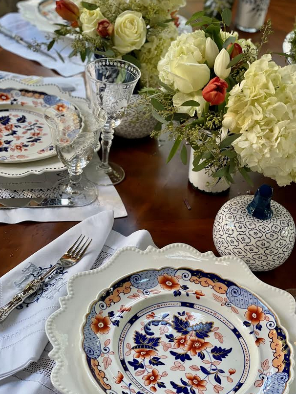 Setting the table with Tina....... - The Enchanted Home