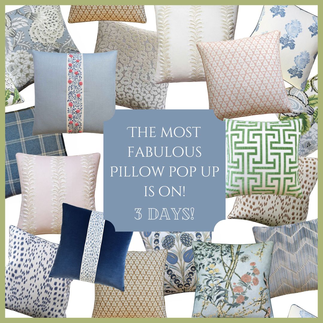The most beautiful 3 day pillow pop up!!