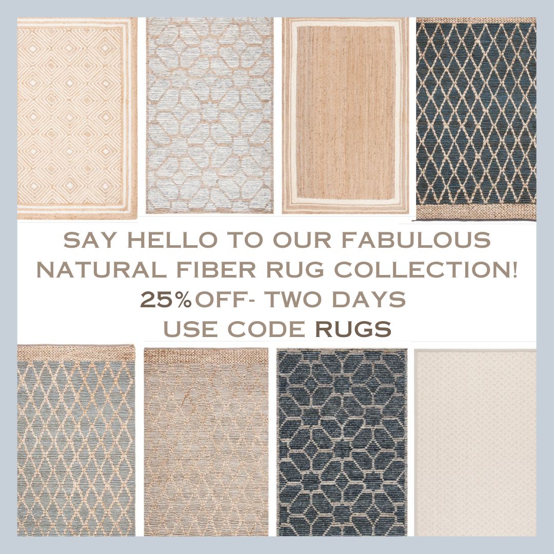 Say hello to our new natural fiber rug collection!