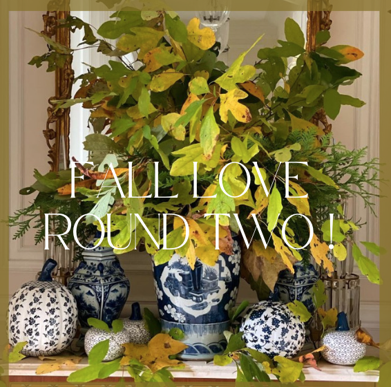 Fall Love round two is on!