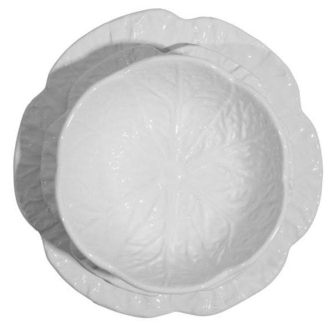 White Cabbage Dinnerware Collection