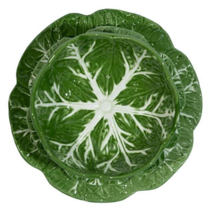 Moss Green Cabbage Dinnerware Collection