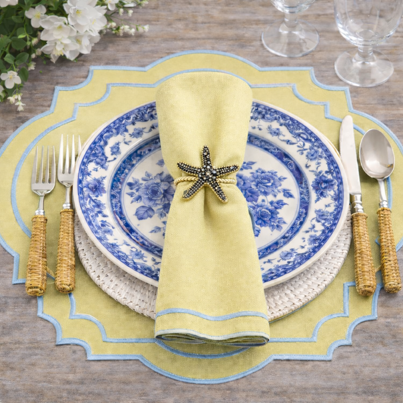 Starfish Set of 4 Napkin Ring