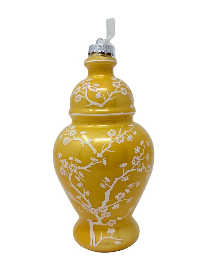 Yellow Jar Ornament