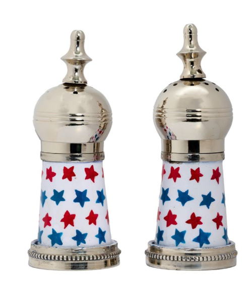 Patriotic Stars Salt and Pepper Shaker