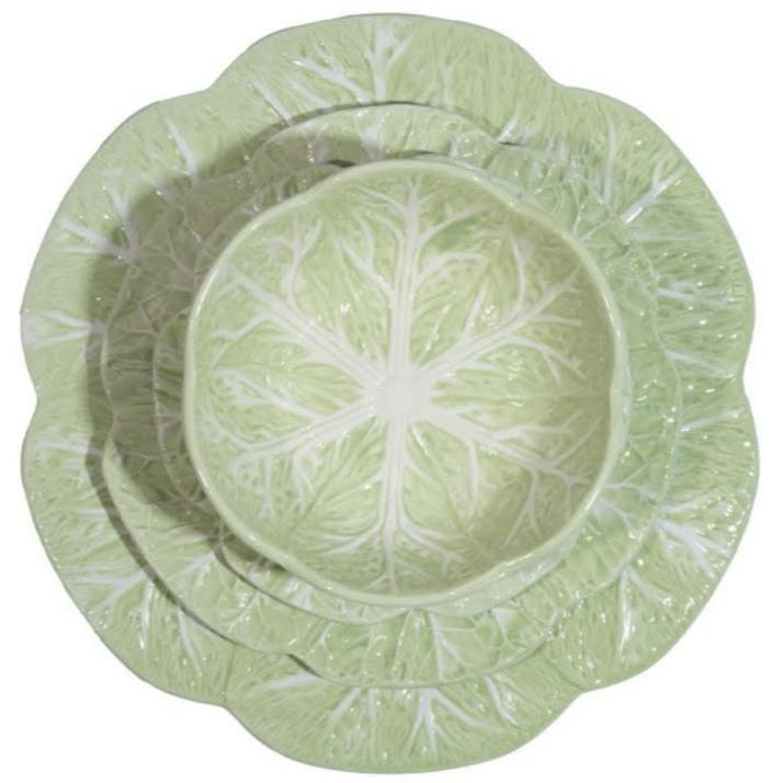 Soft Green Green Cabbage Dinnerware Collection