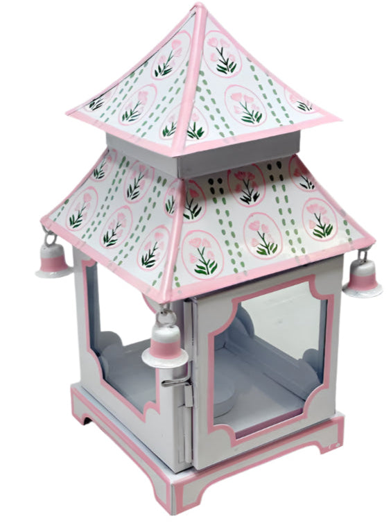 Pink Tulip Pagoda Lantern (3 Sizes)