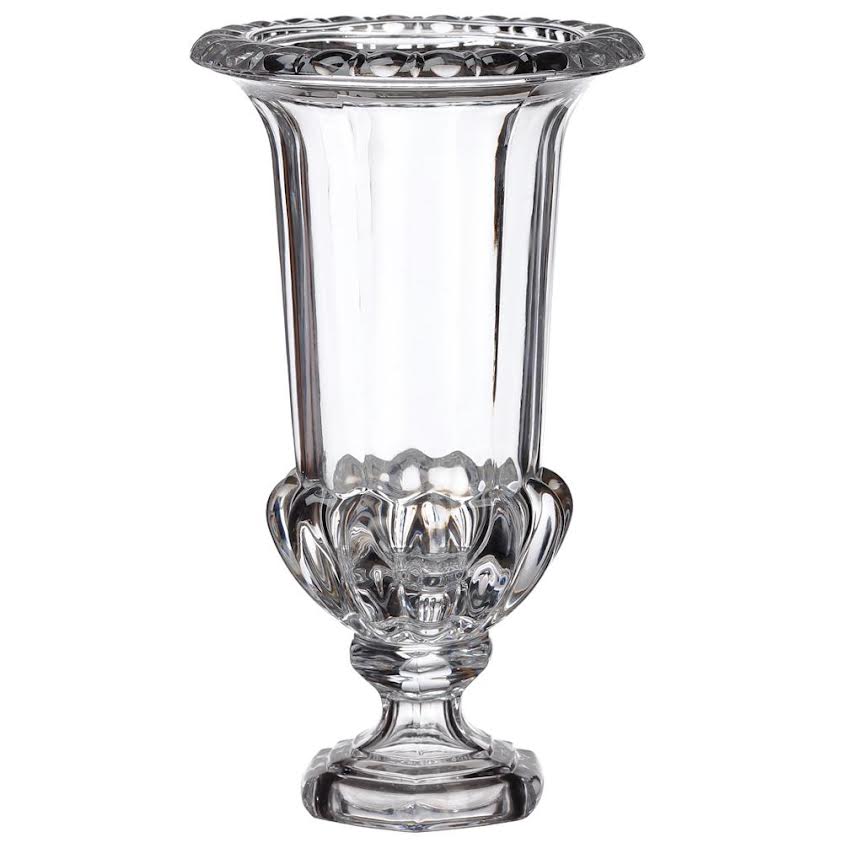 Tall Glass Urn / Vase