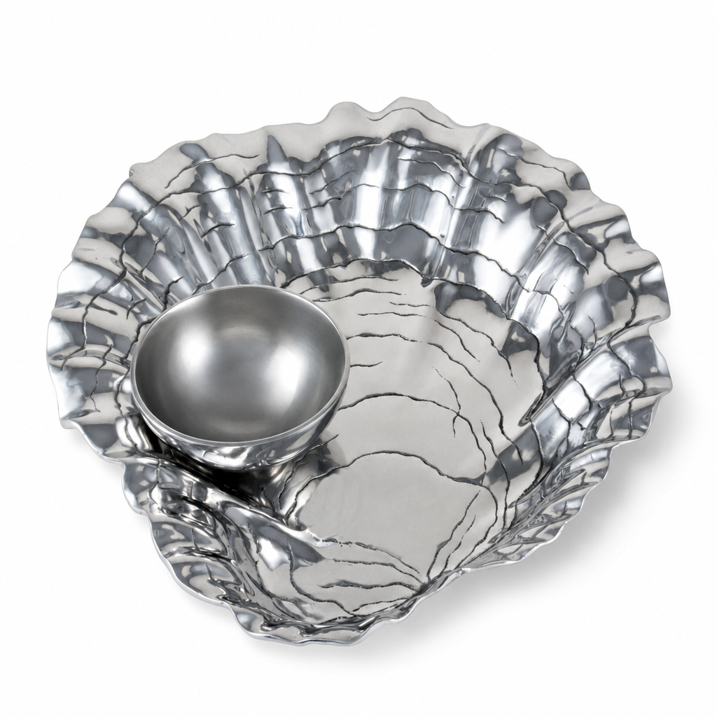 Oyster W/Pearl Chip & Dip