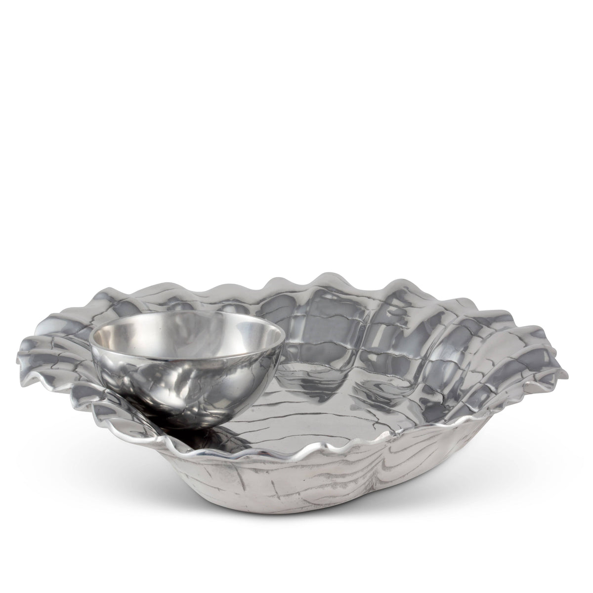 Oyster W/Pearl Chip & Dip