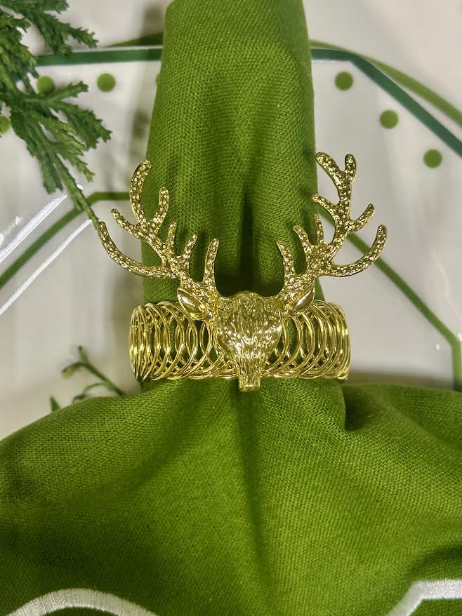 Stag Deer Napkin Ring