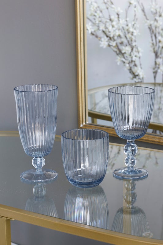 VIDA Acrylic Tumbler Set of 4 (Blue) 16 fl oz