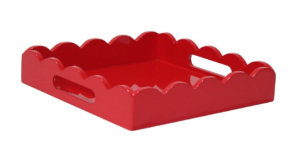 Red Lacquered Tray