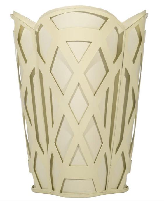 Cream Chippendale Wastepaper Basket