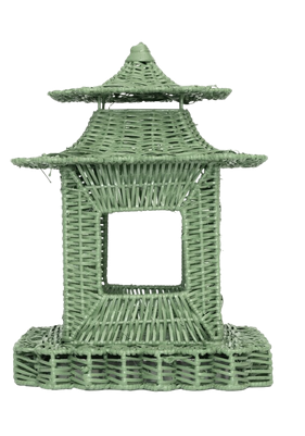 Spring Green Scalloped Pagoda