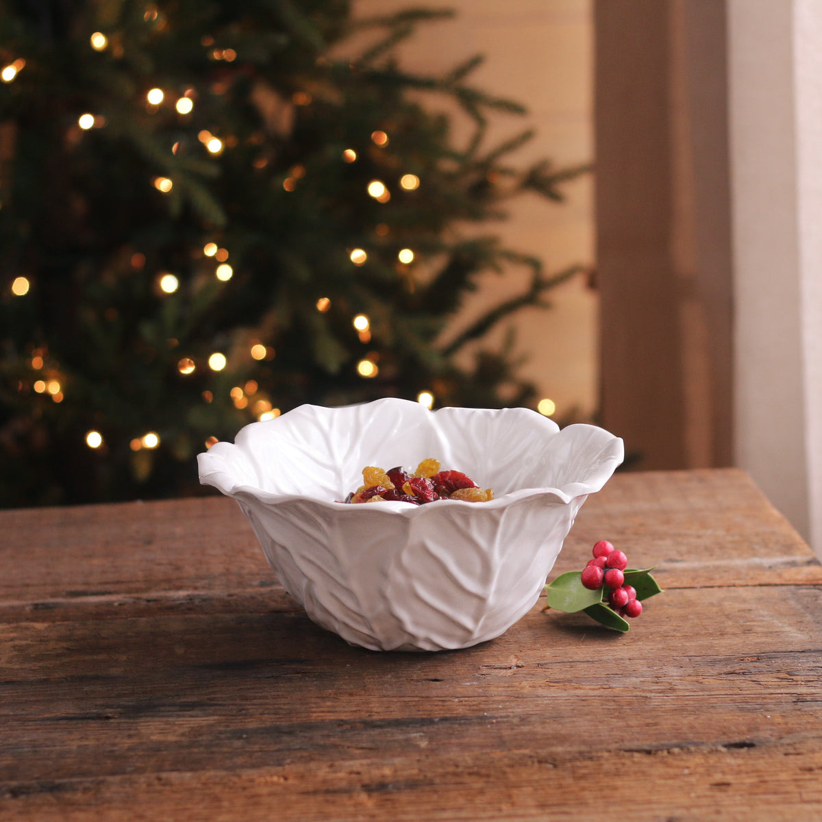 VIDA Lettuce Small Bowl (White)