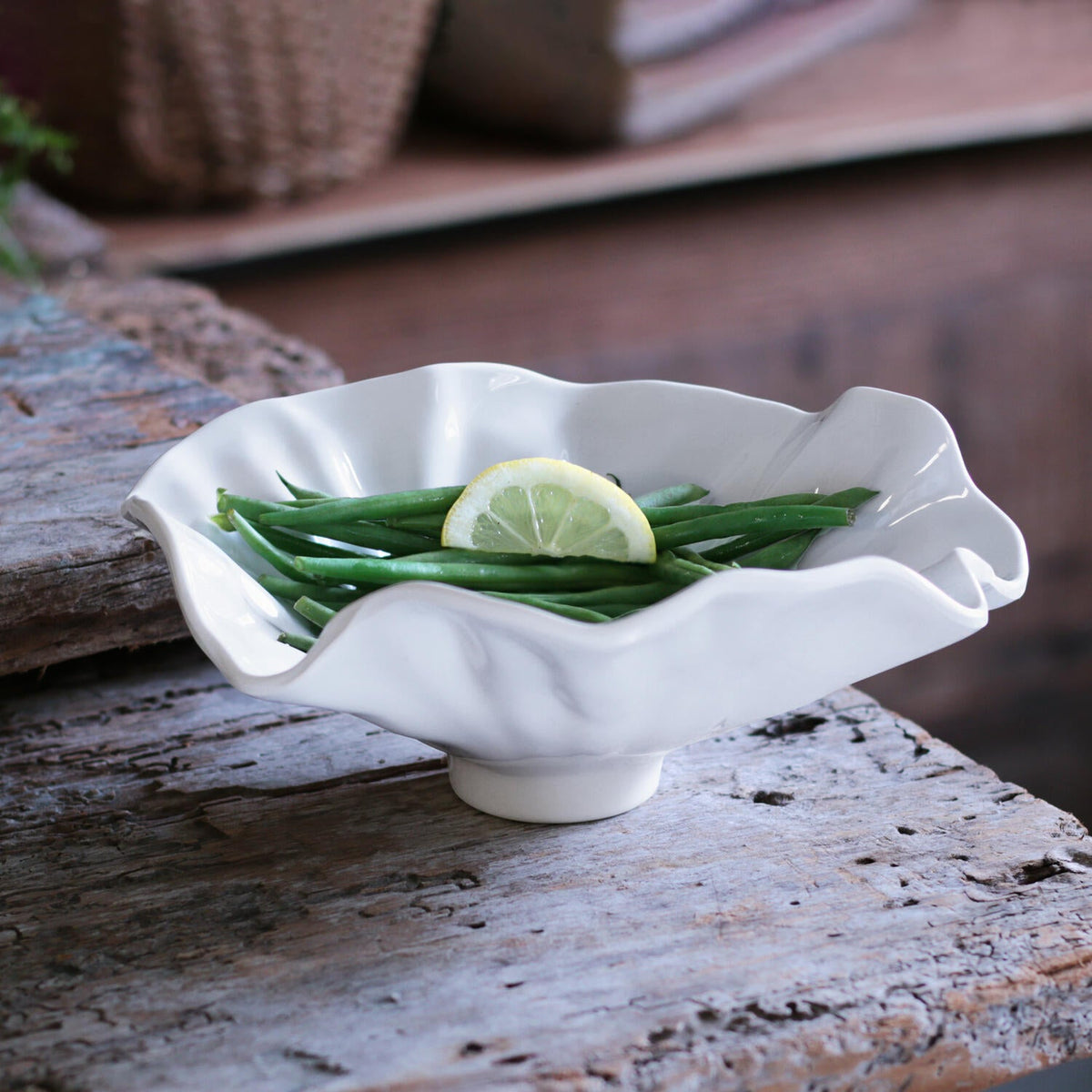 VIDA Bloom Small Bowl (White)