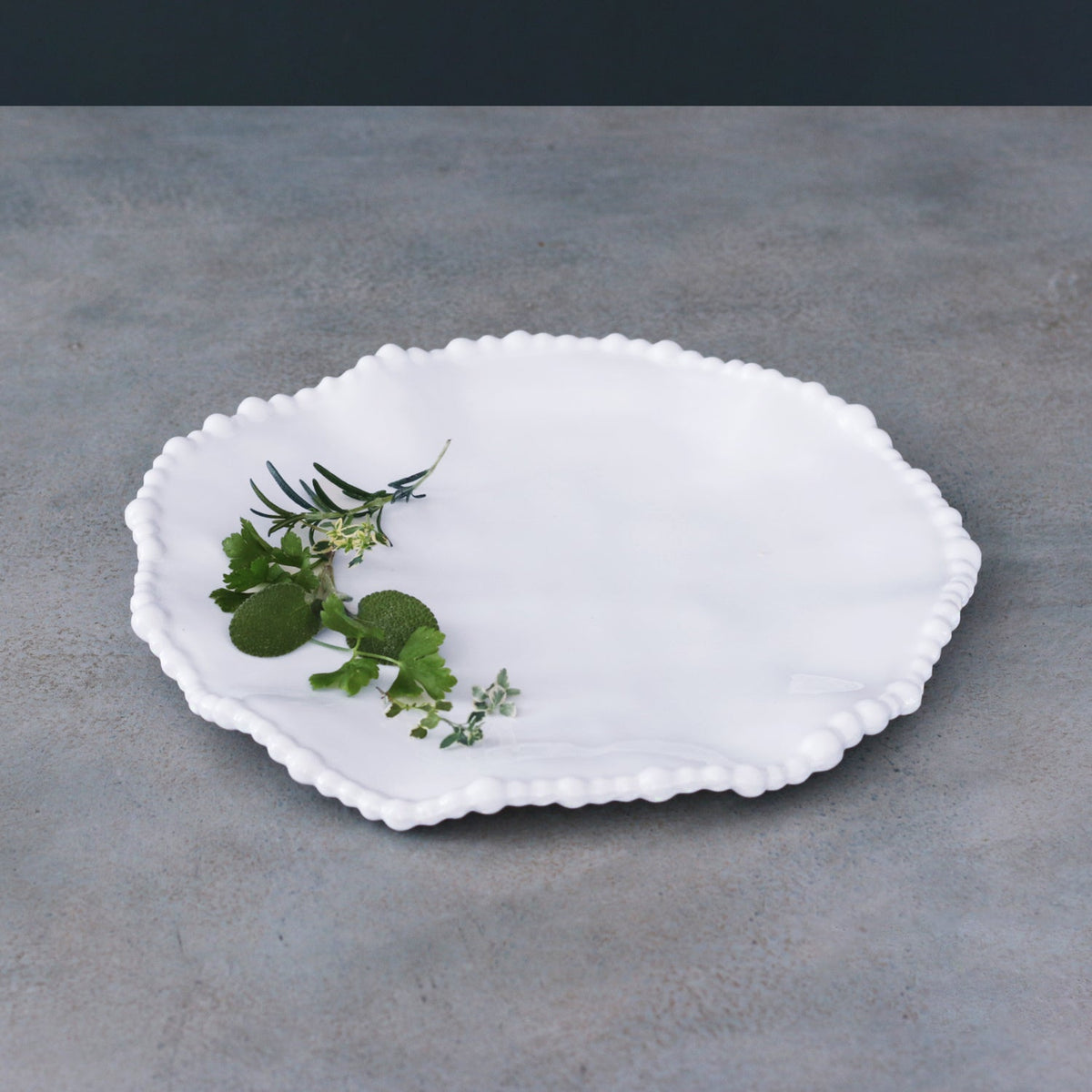 VIDA Alegria Salad Plate Set of 4 (White)