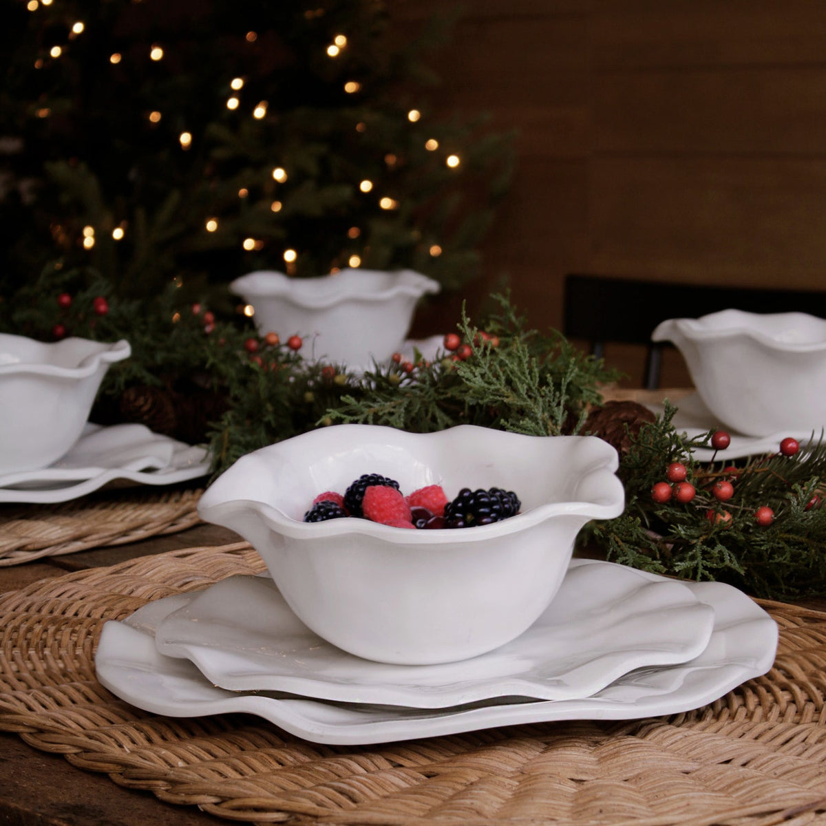 VIDA Havana Cereal Bowl Set of 4 (White)