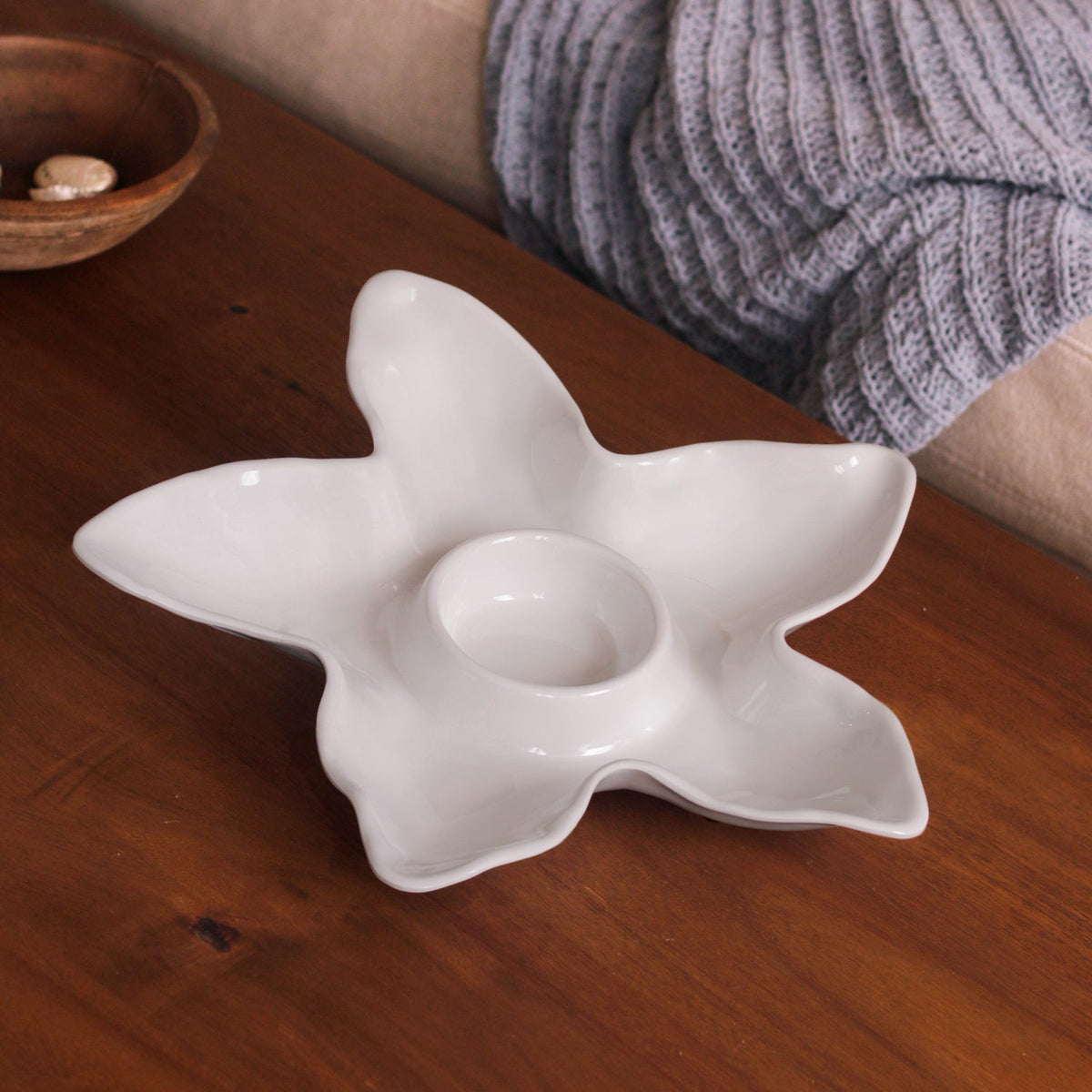 VIDA Ocean Starfish Chip & Dip (White)