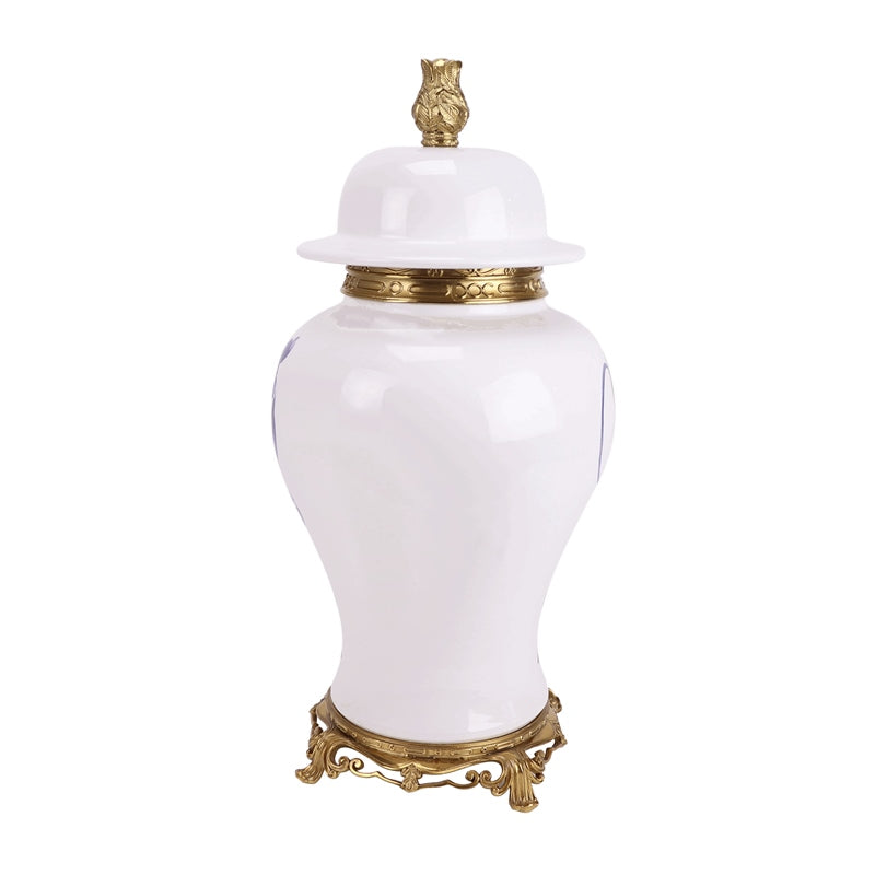 TULIP ORMOLU GINGER JAR