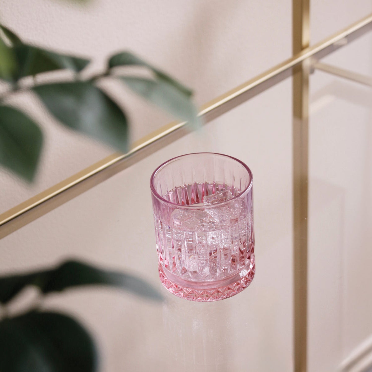GLASS Aquarelle Shot Glass Set of 4 (Multi)  8 fl oz