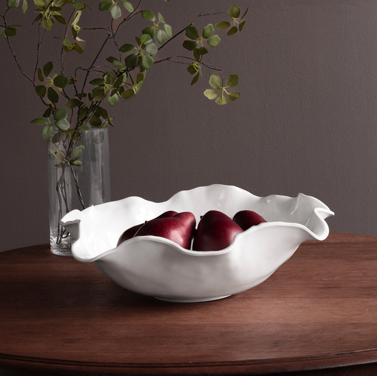 VIDA Havana Extra Large Round Centerpiece (White)