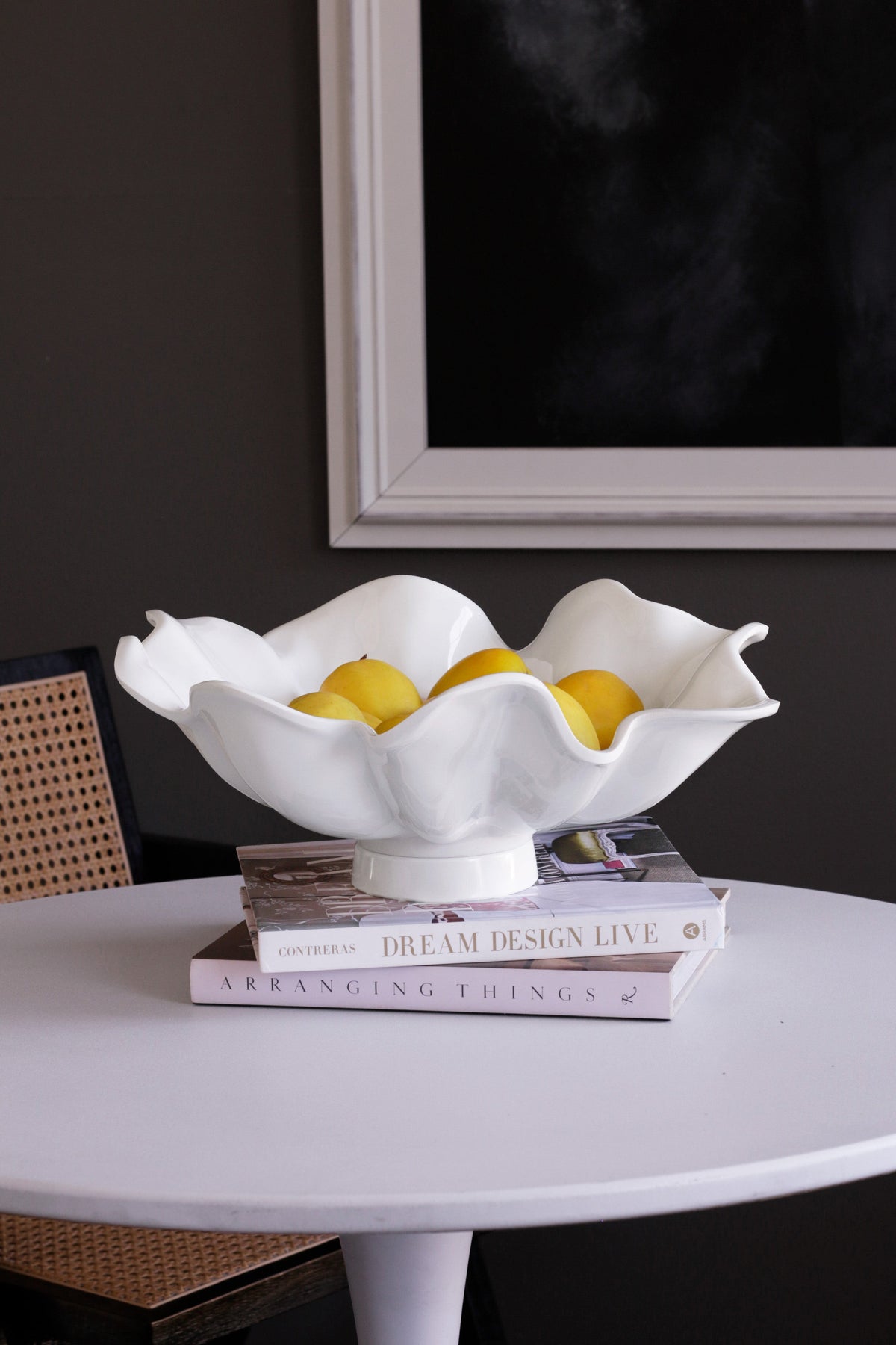 VIDA Havana Aries Large Pedestal White