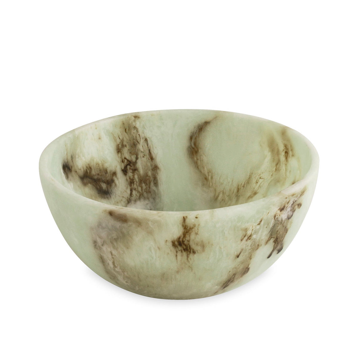 RESIN Giada Large Bowl Jade Swirl