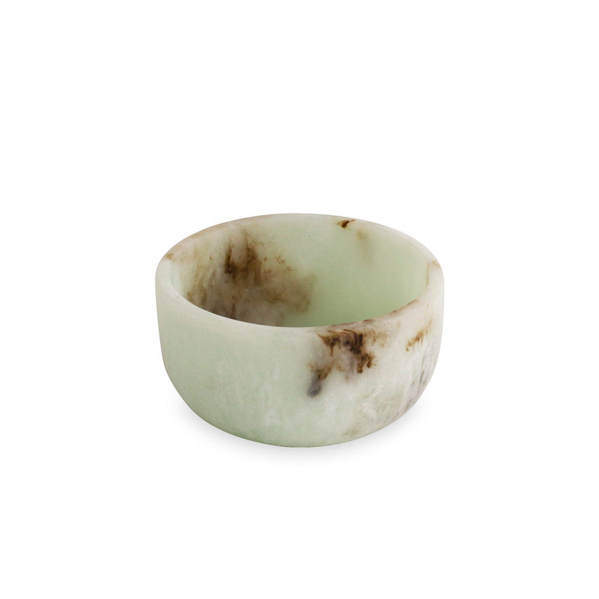 RESIN Giada Small Bowl Jade Swirl