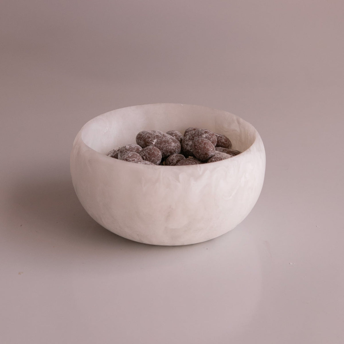 RESIN Sorbet Mini Round Bowl Coconut