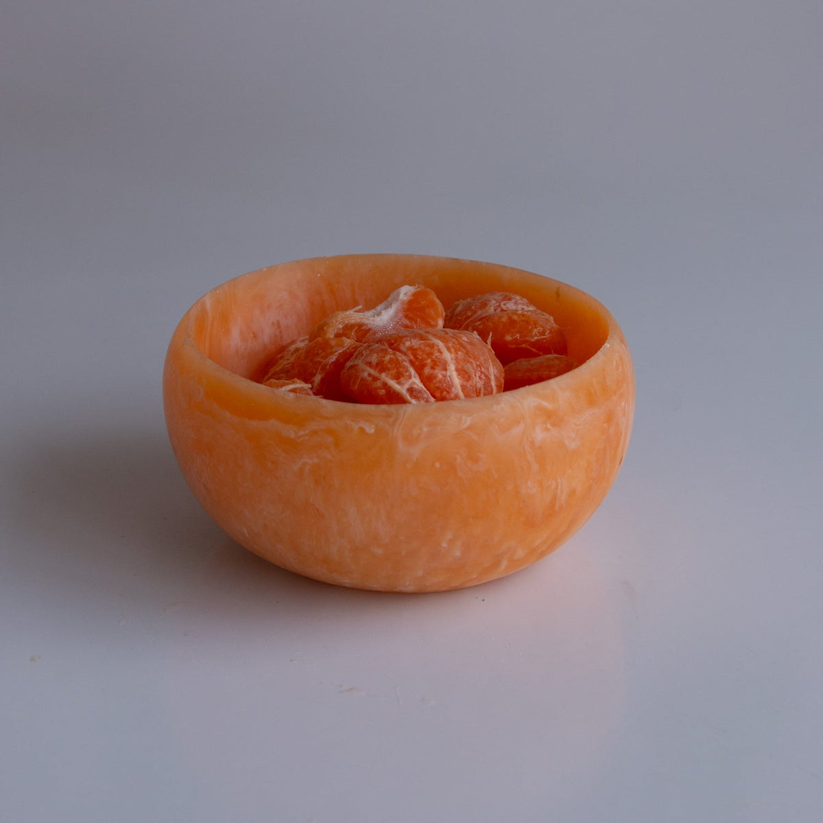 RESIN Sorbet Mini Round Bowl Tangerine