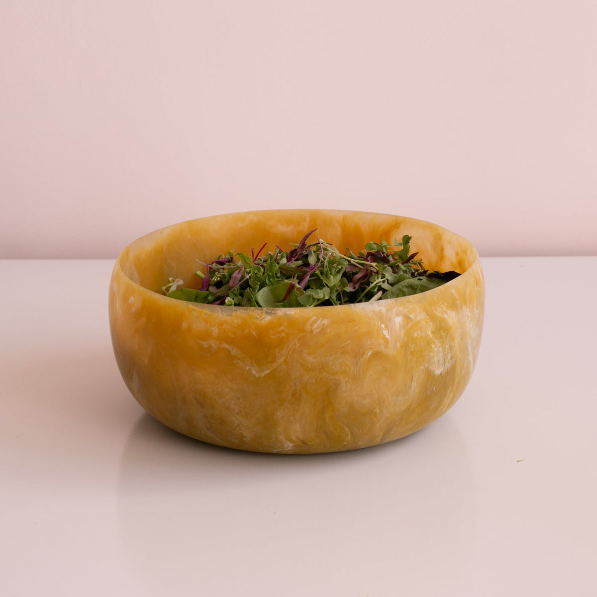 RESIN Sorbet Large Round Bowl Matcha