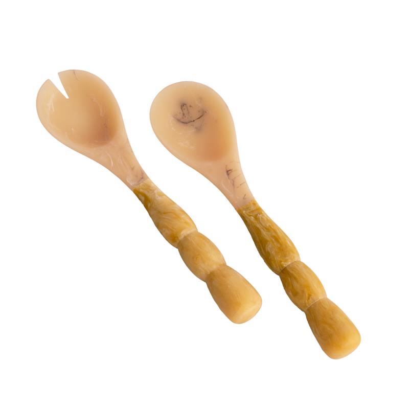 RESIN Sorbet Salad Servers Matcha