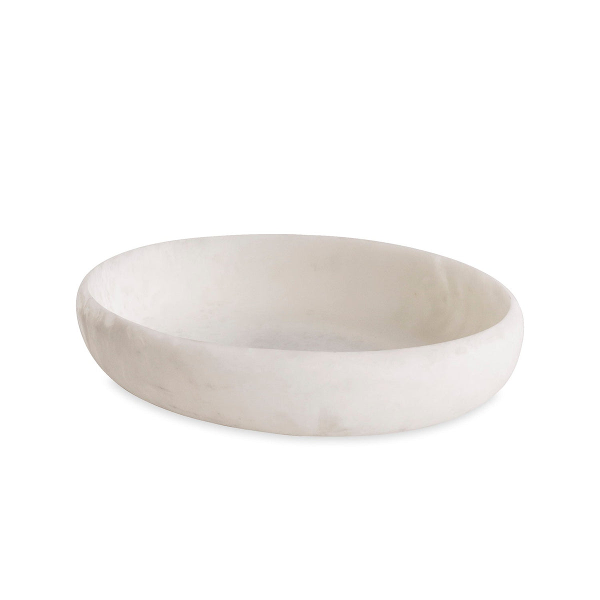 RESIN Sorbet Large Oval Bowl Coconut