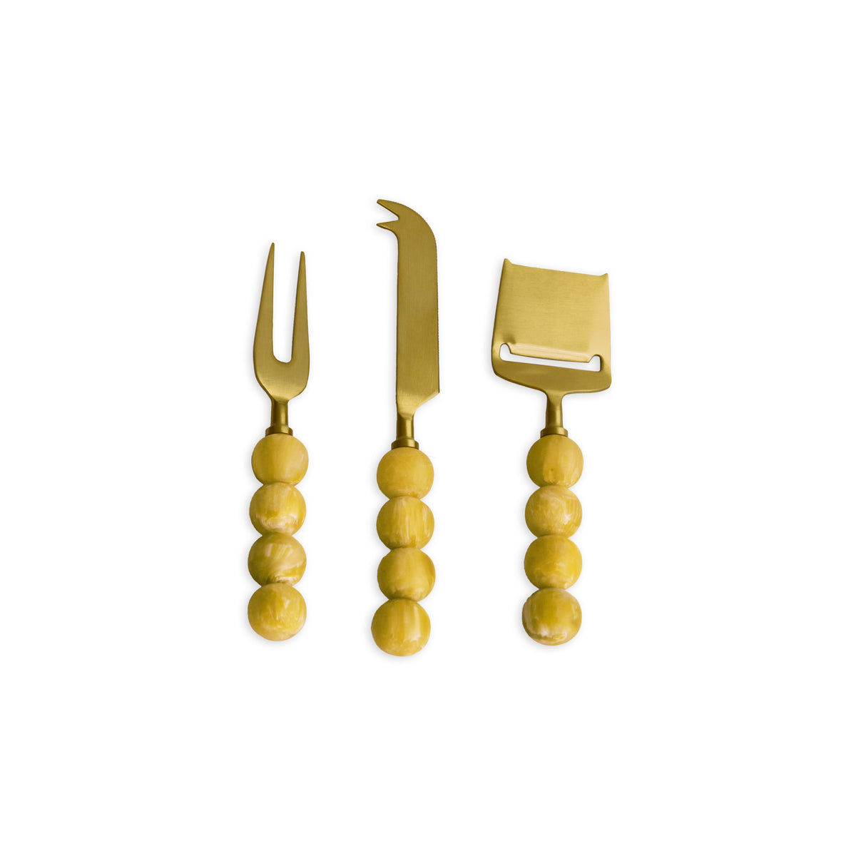 RESIN Sorbet Cheese Set of 3 Matcha