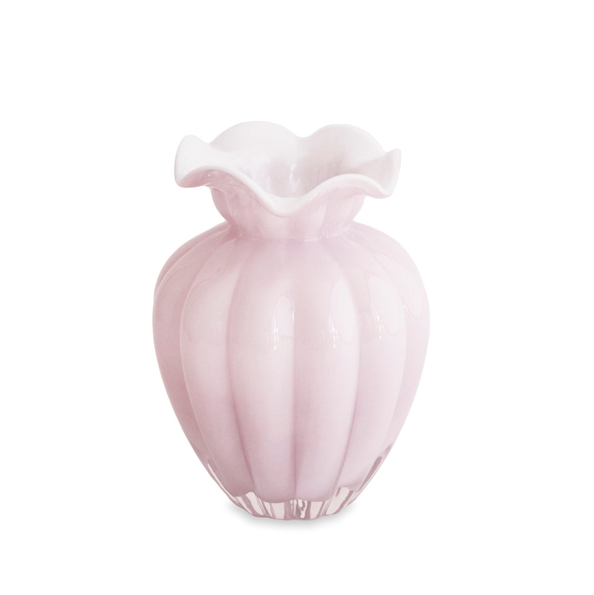 GLASS Petal Large Vase Camellia