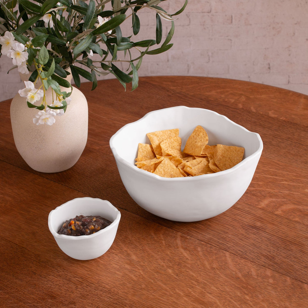 VIDA Nube Osaka Small Bowl  White
