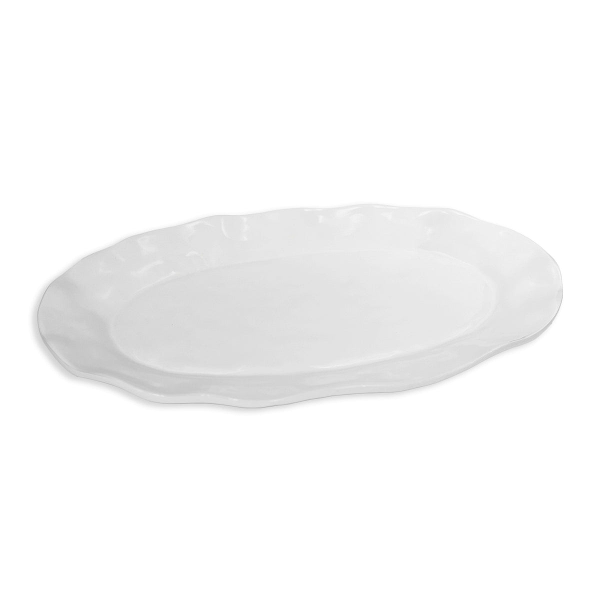 VIDA Nube Large Oval Tray (White)
