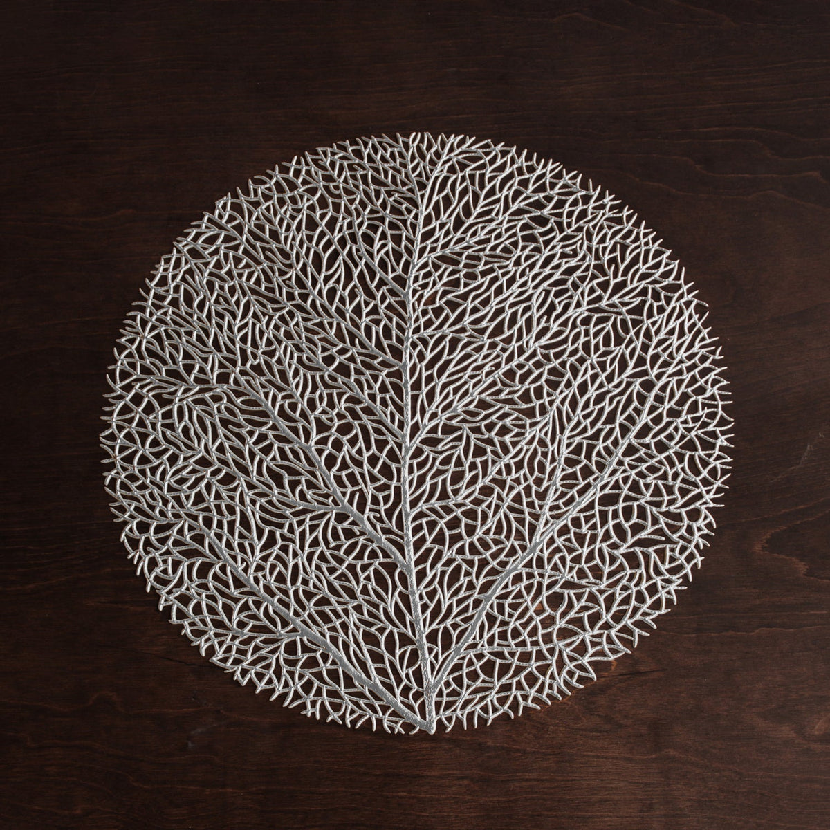 VIDA Coral Placemats Set of 4 (Silver)