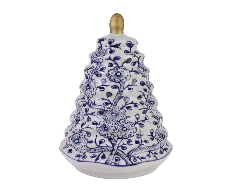 Floral & Vine Porcelain Tree