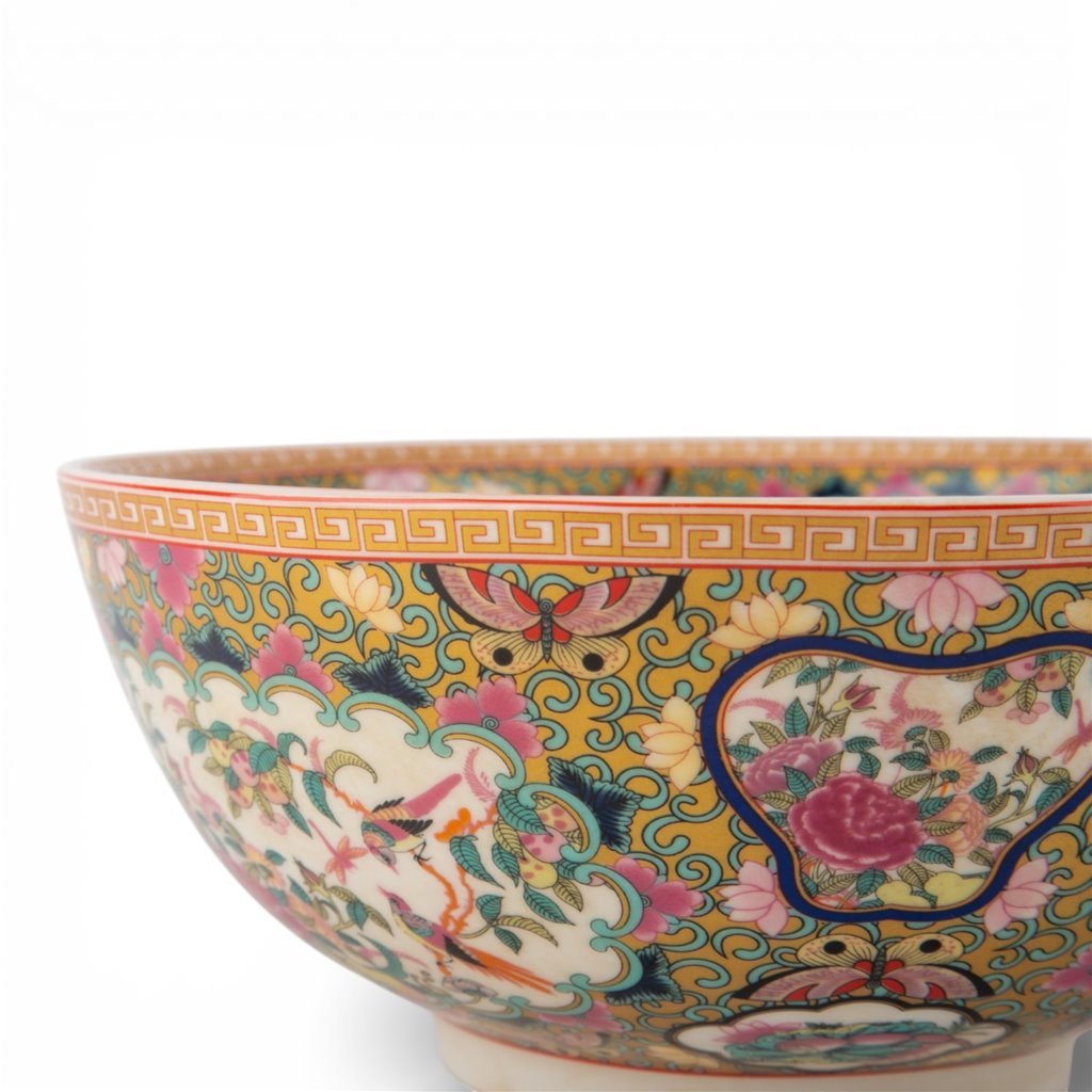 Rose Medallion Canton Bowl (2 Sizes)